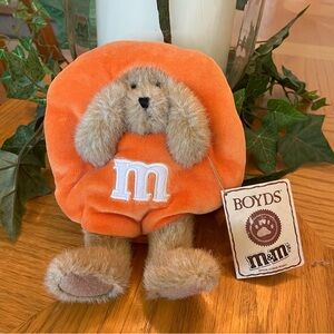 Boyd’s Bears 2005 Orange M&M Bear Plush